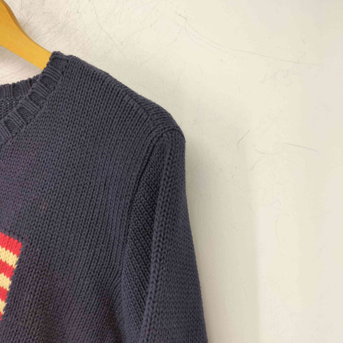 ポロバイラルフローレン Polo by RALPH LAUREN 星条旗 コットンニット メンズ  170